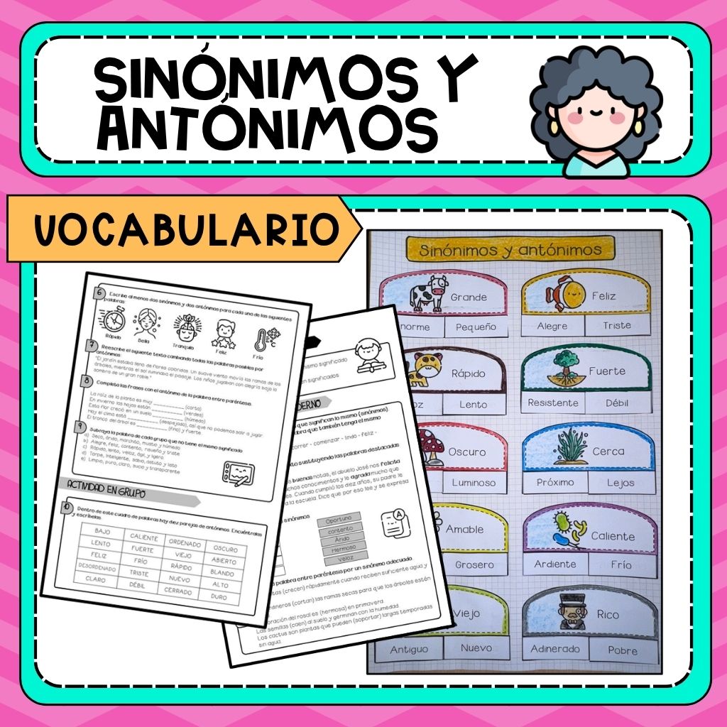 Sinónimos y antónimos